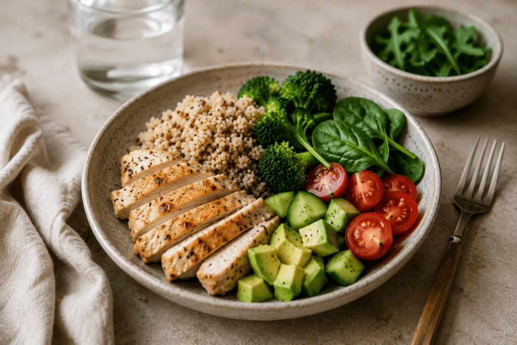 Proteinrig mad